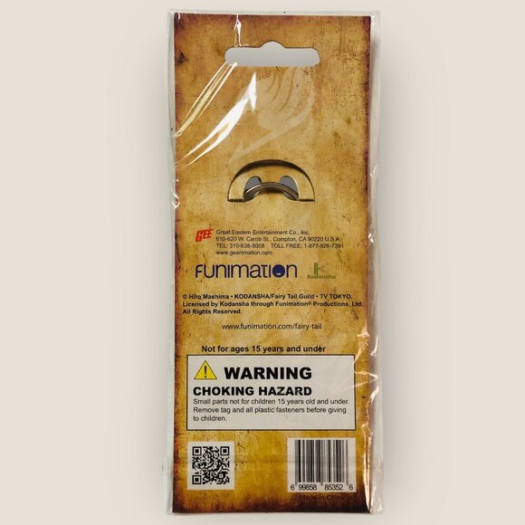 Fairy Tail Anime Keychain With  Natsu Dragneel Lucy Heartfilia & Happy Charms - Picture 3 of 3